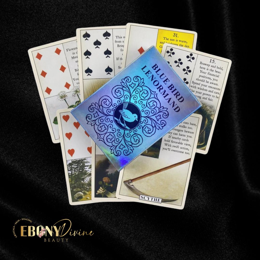 Blue Bird Lenormand Oracle Deck: Easy-to-Read