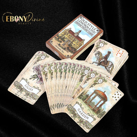 Old Style Lenormand Cards: Traditional Fortune Telling Deck for Beginners & Experts