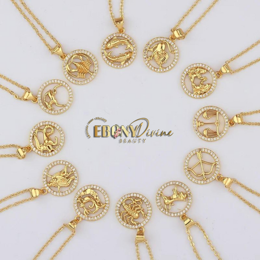 Your Zodiac Sign Necklace: Choose from All 12 Constellations