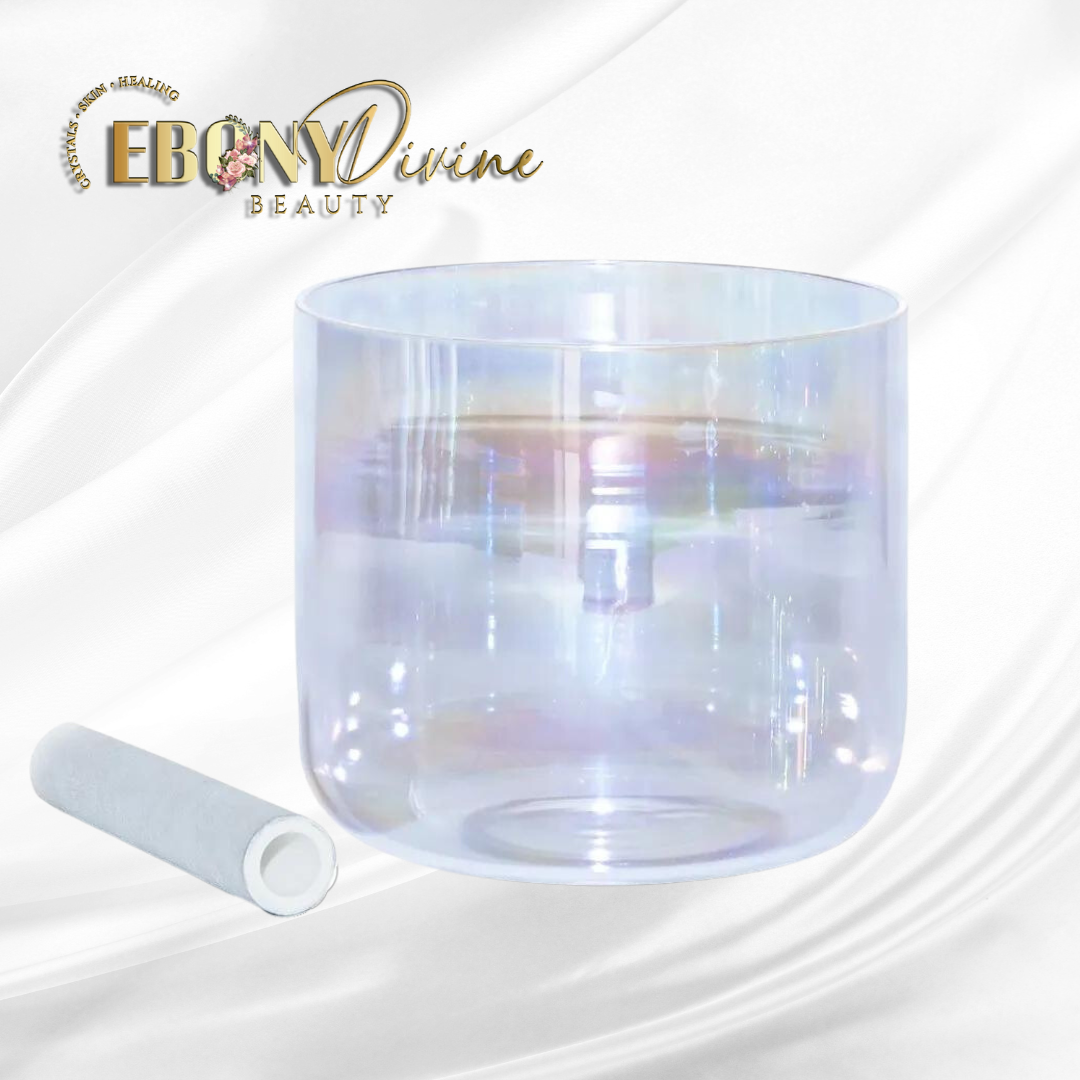  Chakra Crystal Singing Bowl Set | Ebony Divine Beauty