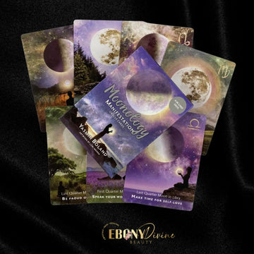 Align with Lunar Magic: Moonology Manifestation Oracle Cards