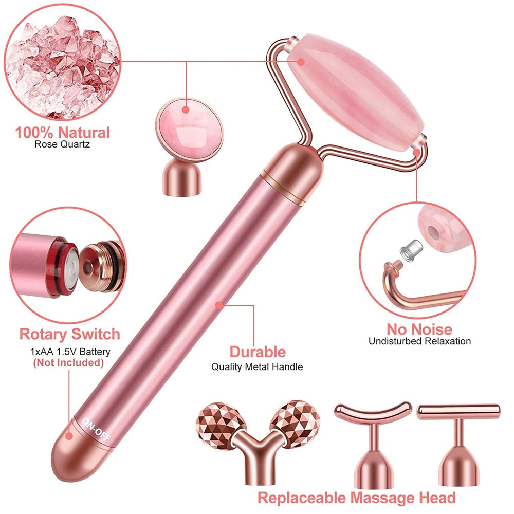 Facial Massager Roller | Face Massager Roller | Ebony Divine Beauty