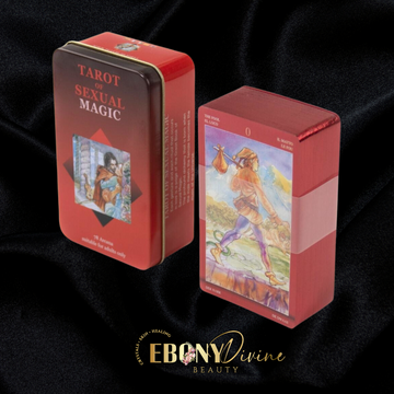 Premium Collectors Edition: Tarot of Sexual Magick Gilded Edge Cards in Metal Box