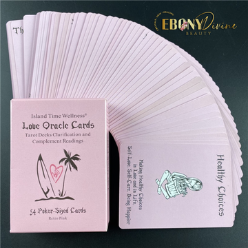 Love Oracle Cards: Guidance for Clarification and Complement Readings (54 Poker-Sized Cards)