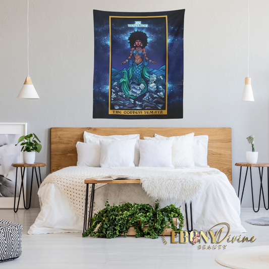 Yemaya Tapestry: Wall Art, Home Decor & African Art