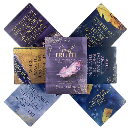 Soul Truth Oracle Card Deck: Transformative Self-Awareness by Brianne Hovey